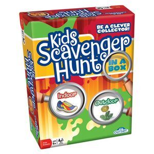 Kids Scavenger Hunt - Active Game Indoors or Outdoors - New- Ages 6+ - 9E